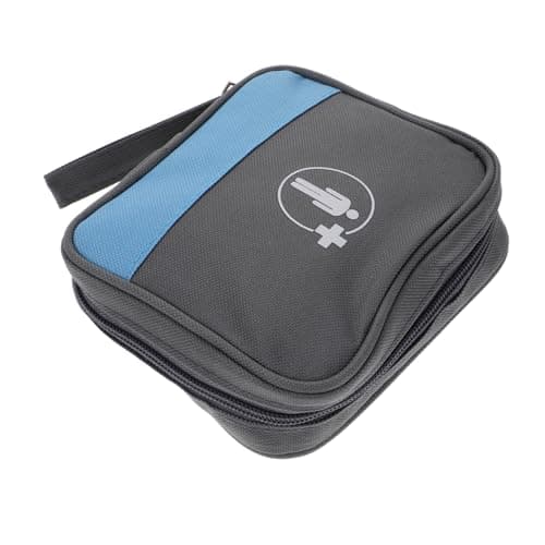 Aid Kit Bag with Compartments, Oxford Cloth Storage Back to School Decor