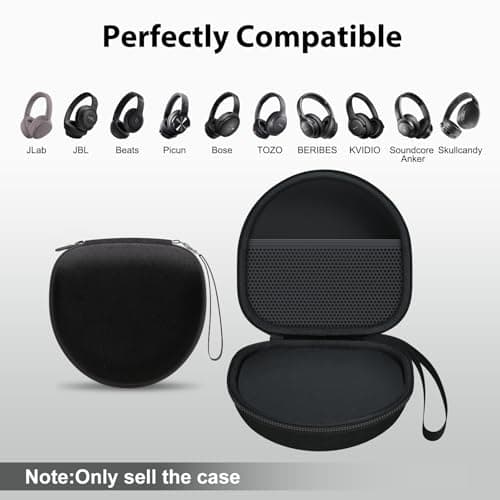 XANAD Hard Headphone Case for Soundcore Anker Q20i Q30/TOZO/KVIDIO — view 2