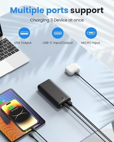 Power Bank 27000mAh 22.5W Fast Charging USB C Portable Charger — view 5