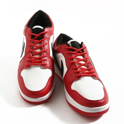 VSUDO 115 cm Round Red Boot Laces, Red Shoe Laces for Trainers, 1 Pair — view 2