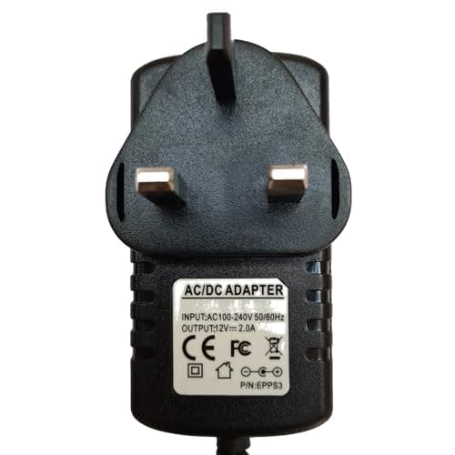 EPPS Power Supply for Iomega Prestige Charcoal GREY Adapter UK 12V — view 2