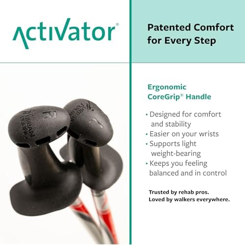 ACTIVATOR Walking Poles for core strengthening, Stability and Off-Loading — view 4