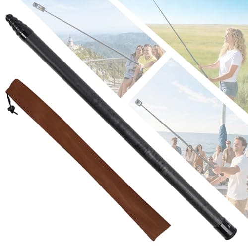 5m/16.4FT Carbon Fibre Invisible Extened Stick compatible for Insta360 X6-X