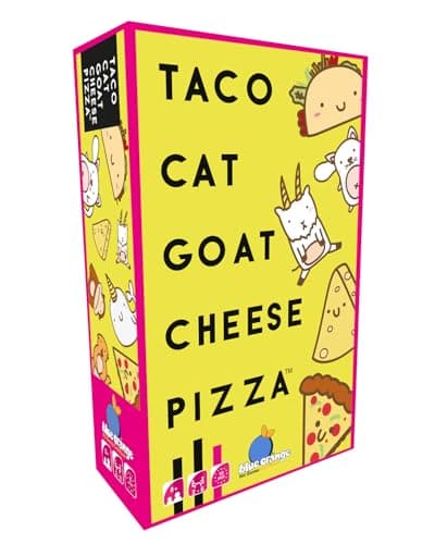 blue orange | Taco Cat Goat Cheese Pizza | The High-Energy Party Game Classic | Race to Slap the Deck Hilarious Family Favourite | 10-Minute Rounds, Endless Replayability | 2-8 Players, Ages 8+