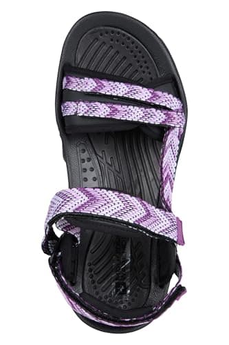 Mountain Warehouse Cyprus Womens Summer Walking Sandal Purple 6 — view 2