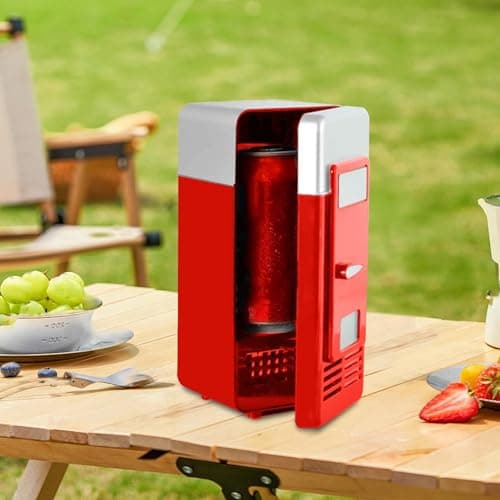 Small Fridge USB Food Storage Skin Care Supplies Mini Fridge Appliance — view 6