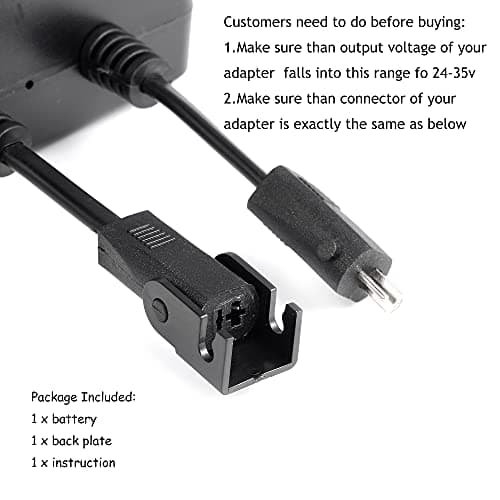 Rechargeable battery for electric recliners, suitable for lift chairs, 25.2V, compatible with Okin Limoss — view 6