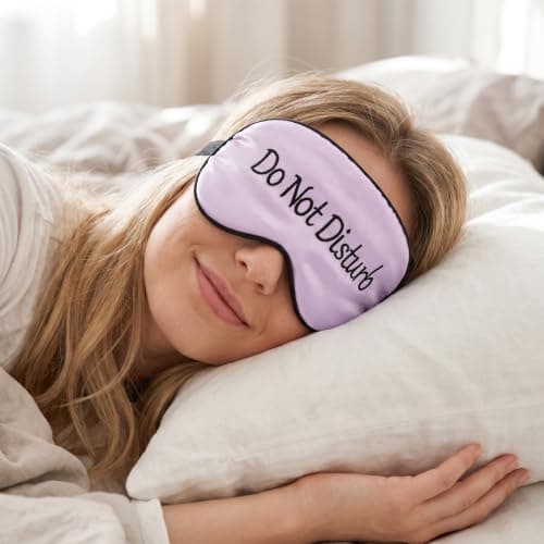 4 PCS Sleeping Eye Mask, Adjustable Soft Silk Eye Mask for Sleeping — view 5