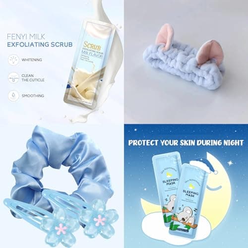Milk Skin Care Sets & Kits - Teenage Girls Gifts - Milk Skincare Set for Teen Skincare - Gifts For Women - Travel Skincare Set Daily Face Care - Deep Hydrating Smoothing 23PCS — view 6