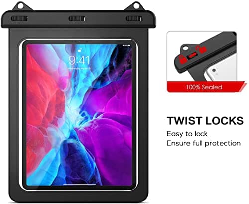 HopMore Universal Waterproof Case for iPad Samsung Lenovo,Tablet Pouch Dry Bag for iPad Pro 12.9"/11"/13" / Air 13"/11" A16 / 10.9",Galaxy Tab S11, Tab M11,Fire Max 11,Android Tablet Up to 13.5 inch — view 4