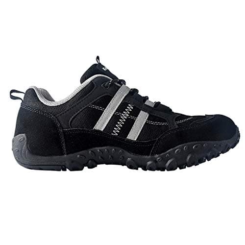 Knixmax Women's Walking Shoes, Lightweight Trainers, Black UK 7/EU 40 — view 3