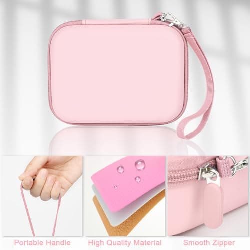 Ainiv Kids Instant Camera Case, Kid Camera Photo Paper Organizer Light Pink — view 4