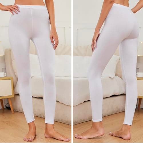 The Essentials Wardrobe Ladies TEW Thermal Long Jane- White - 20-22 — view 2