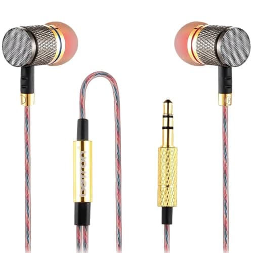 Betron YSM1000 Earphones, Wired In Ear Headphones with 3.5mm Jack