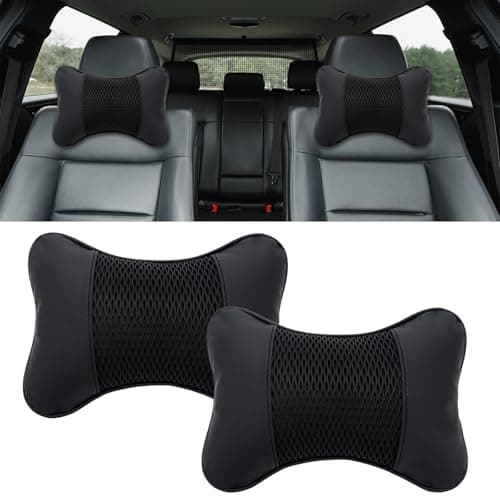 2 Pcs Car Headrest Pillow,Neck Support Pillow for Driving,Car Head Cushion