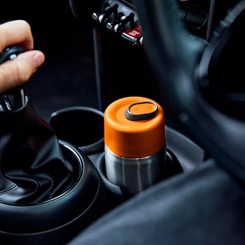 BLACK + BLUM Insulated Travel Cup | Leak Proof | 340ml | Orange — view 6