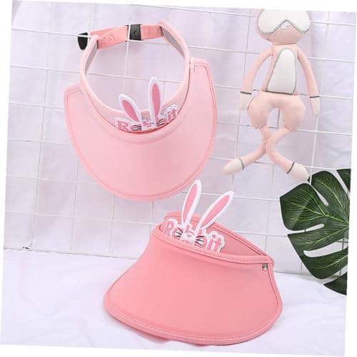 AKOOSY Cap Pink Polyester Fashion Outdoor Hat for UV Protection — view 4