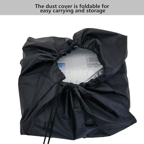 SEABABOO Projector Cover 35 x 35 x 22 cm Projector Dust Protection Oxford Fabric Projectors Cover for Ceiling Home and Outdoor Theatre Projectors — view 5