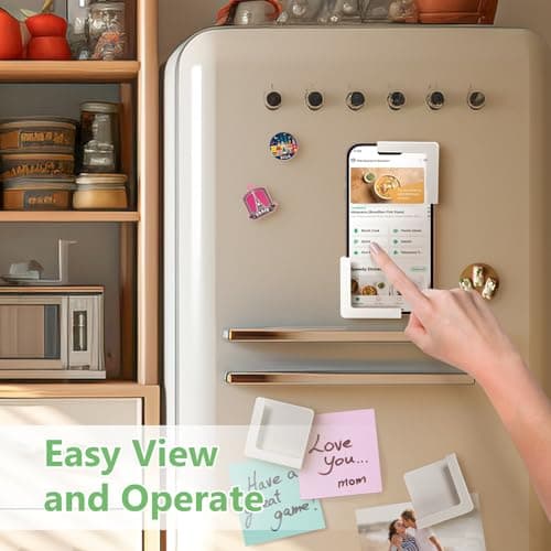 Kevenal Magnetic Phone Holder for Fridge, Magnetic Phone Mount-Suitable for Phone and Pad — view 4