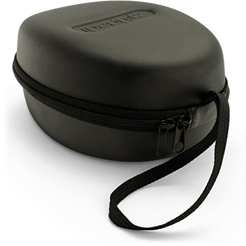 iGadgitz U5415 -EVA Zipper Carrying Hard Case Compatible for Over-Ear Foldable Headphones -Black — view 4