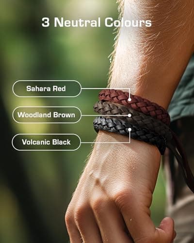 Active Era Mosquito Repellent Bracelet, Insect Midge & Mosquito Bands - Powerful DEET Free Formula - Waterproof with 250 Hours / 10 Days of Protection (Light Brown, Dark Brown, Black - 18 Pack) — view 5