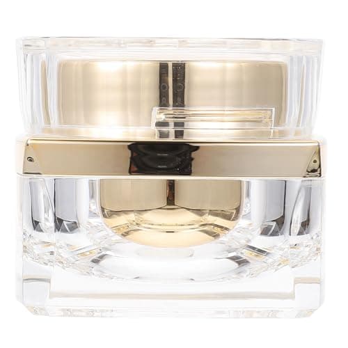 NUOBESTY Acrylic Lotion Container 20g Golden Refillable Travel Cream Bottle