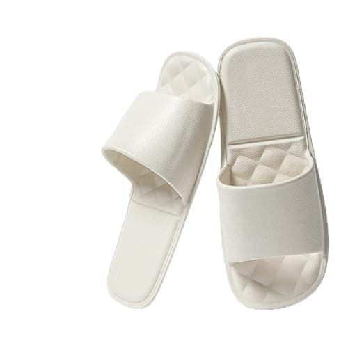 SJTJSPX Sliders Women Men,Non-Slip foldable indoor House Shoes Shower slippers bathroom beach swimming Spa Travel Guest Sandals