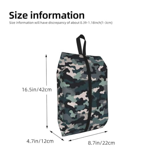 Shoe Bags For Travel Large Waterproof Travel Shoe Bag With Handle, 1 PC — view 3