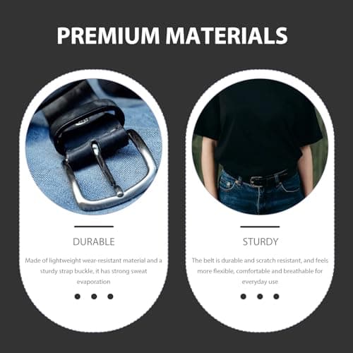 DONFAMDS Lightweight Waistband Money Bag, Outdoor Belt for Men and Women, Black 120cm Hidden Pocket Belt for Running and Travel — view 4