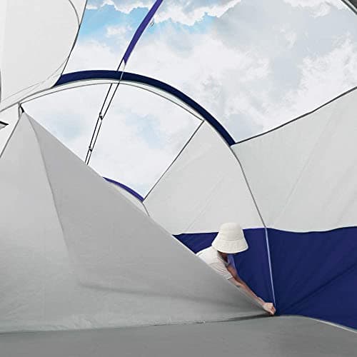 CAMPROS CP 12-Person Family Tent, 3-Room Tunnel Camping Tent, Waterproof — view 5