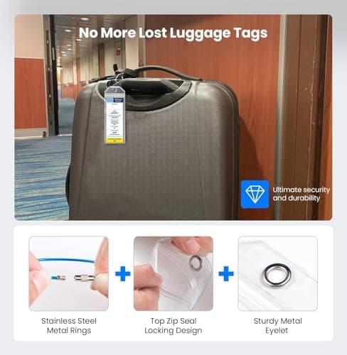 2026 Cruise Essential Kit,8Pack Marella Cruise Luggage Tag&4 Magnetic Hooks — view 5