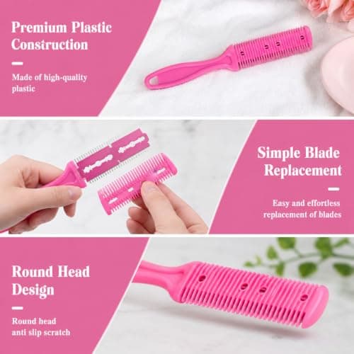 Hair Cutter Comb, Double Sided Split End Trimmer for Hair Styling — view 3