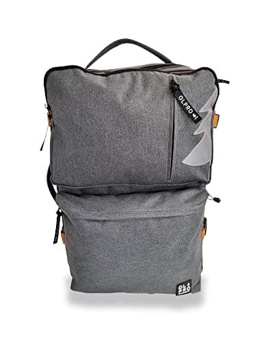 OLPRO 44L Carry-on Cabin Bag – Water Resistant Travel Backpack with Laptop Sleeve, Adjustable Straps, Compression Straps & Suitcase Handle Slot – Cabin Size Hand Luggage — view 4