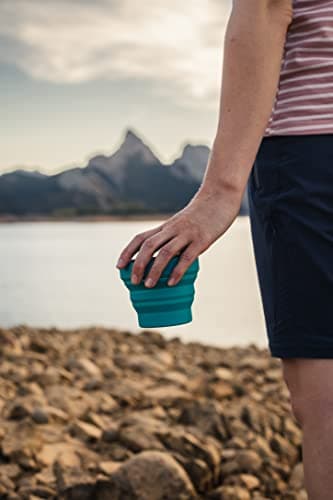 Lifeventure Silicon Ellipse Collapsible and Portable Mug for Camping — view 5