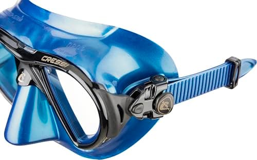 Cressi Nano Mask Diving Masks - Silver/Black, Uni — view 2