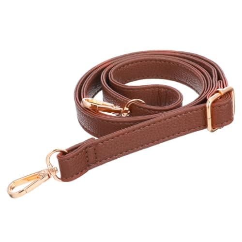 YBEATY Purse Strap Replacement Genuine Leather Strap Adjustable Crossbody Bag Straps Shoulder Extended Long Thin Black Handbags for Women Handbags Purse Extender Chain Straps Crossbody (coffee brown)