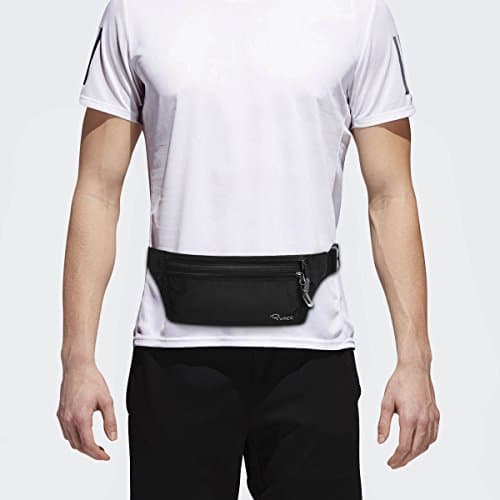 Ryaco Travel Money Belt, Slim RFID‑Blocking Hidden Waist Pouch, Black — view 6