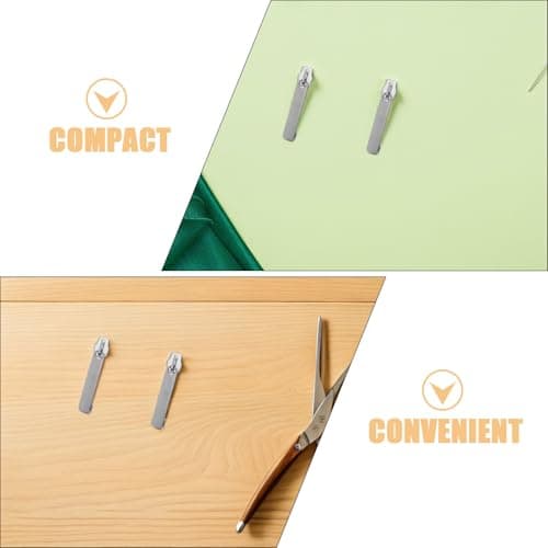 DIYEAH 100pcs Zipper Pull Replacement Slider for Luggage Suitcase Travel Gear Repair Kit Includes Locking Mechanism and Construction — view 4