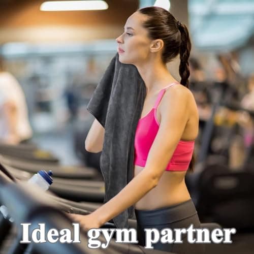 YTPAFK 3 Pack Gym Towel, Gym Towels For Women And Men, 70 X 30 cm Cooling Towel, Quick-Dry Sweat Towel For Fitness, Yoga, Travel And Camping, Soft Microfiber Sports Towels Set — view 6