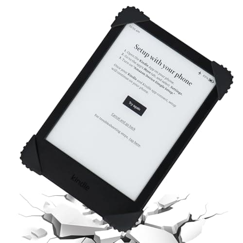 ZhaoCo Universal Silicone Hand Strap for 6-7'' eReaders, Black — view 6