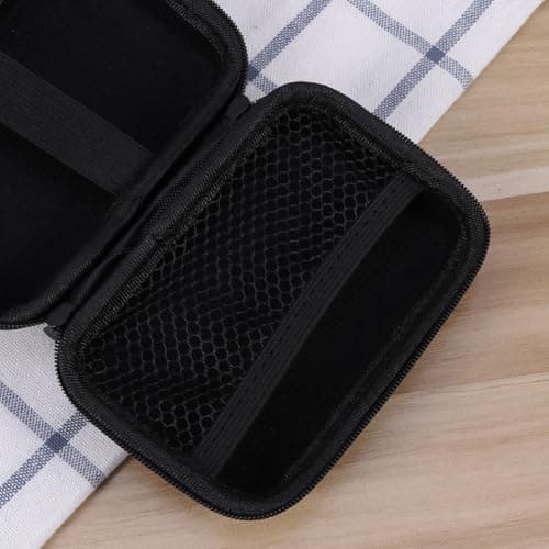 Back to School Electronics Organizer Black Fabric Storage Box — view 5