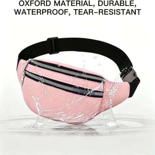 Bum Bag Waist Fanny Pack, Ladies Waterproof BumBag,Travel Waist Pack — view 4