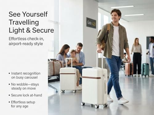 RMW Suitcase 28 Inch Large Hardshell Lightweight Check-in Luggage ABS+PC — view 2