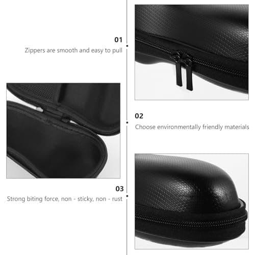 SHYCELOHES Bag Black EVA Travel Shaving kit with Shock-Proof Protection for Daily Storage and Travelling — view 6