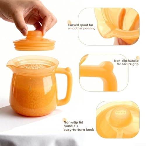 Portable Silicone Coffee Pot for Travel Camping(Transparent) — view 4