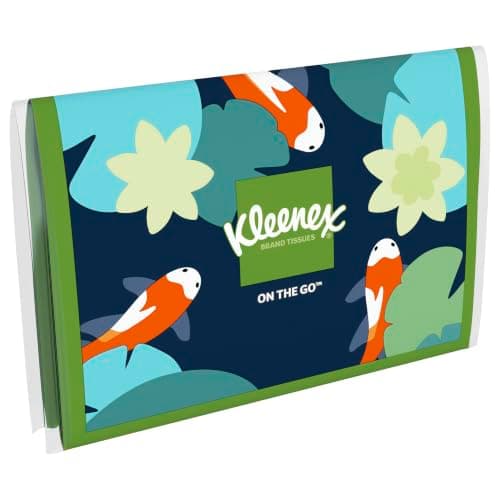 Kleenex® On-the-Go Wallet Facial Tissues – Multipack 3 Tissue Packs — view 2