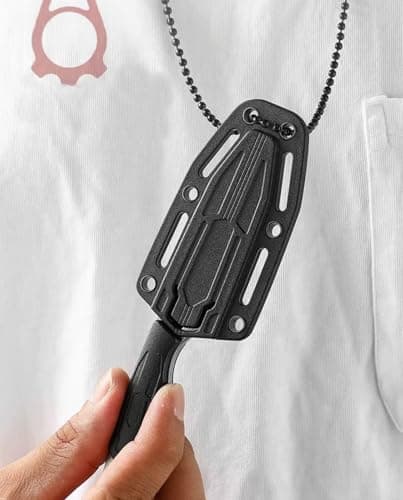 2 in 1 Multi Tool EDC Fixed Pocket K109 Knife Mini Portable Multifunctional Cutter Tool Camping Essentials Accessories with Bottle Openers Wrench Gifts — view 6