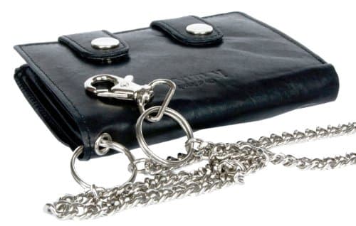 Men's RFID Biker's Wallet with 45 cm Long Metal Chain to Hang — view 2