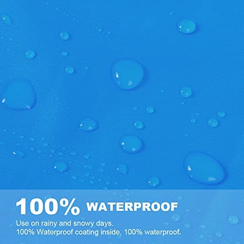 Vicloon Portable Raincoat, 2 Pack Rain Poncho Adult Waterproof with Hoods and Sleeves, Reusable Rain Resistant Poncho for Camping, Emergency Situations, Travel — view 3