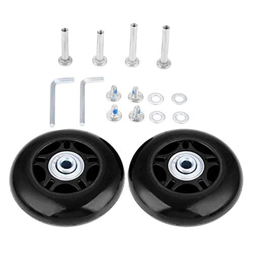 LOTOWELZON Suitcase Luggage Replacement Wheels OD64x6x18mm/2.52x0.24x71in — view 3